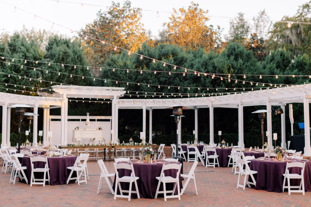 cypress grove wedding reception