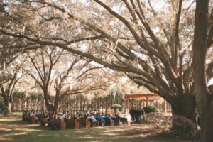 rustic outdoor wedding