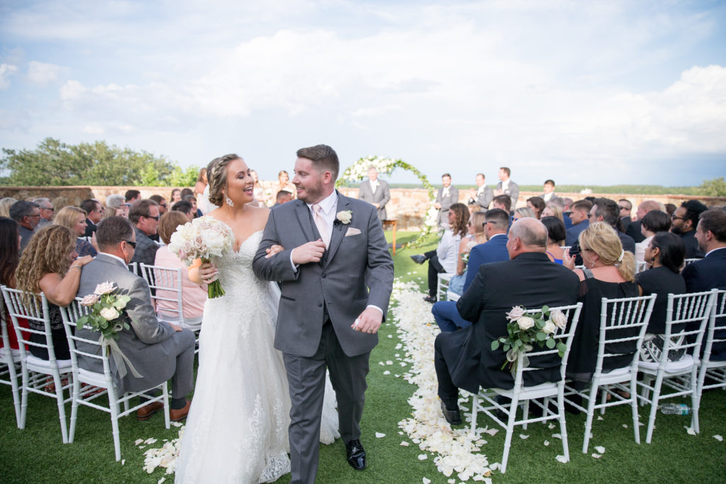 bella collina lawn ceremony