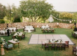 bella collina outdoor wedding