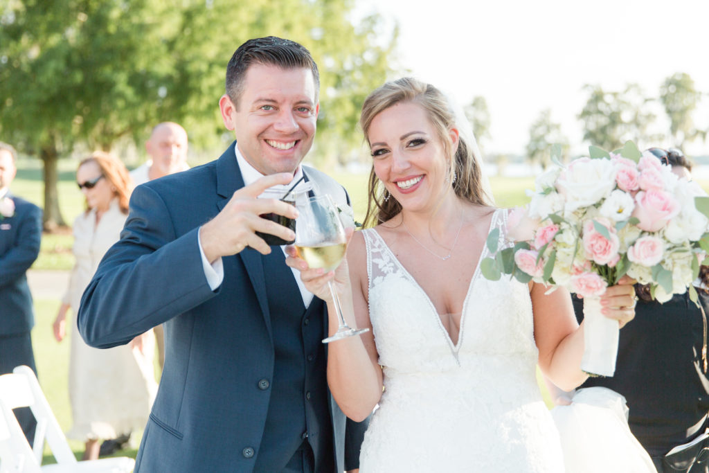 lake nona newlywed couple