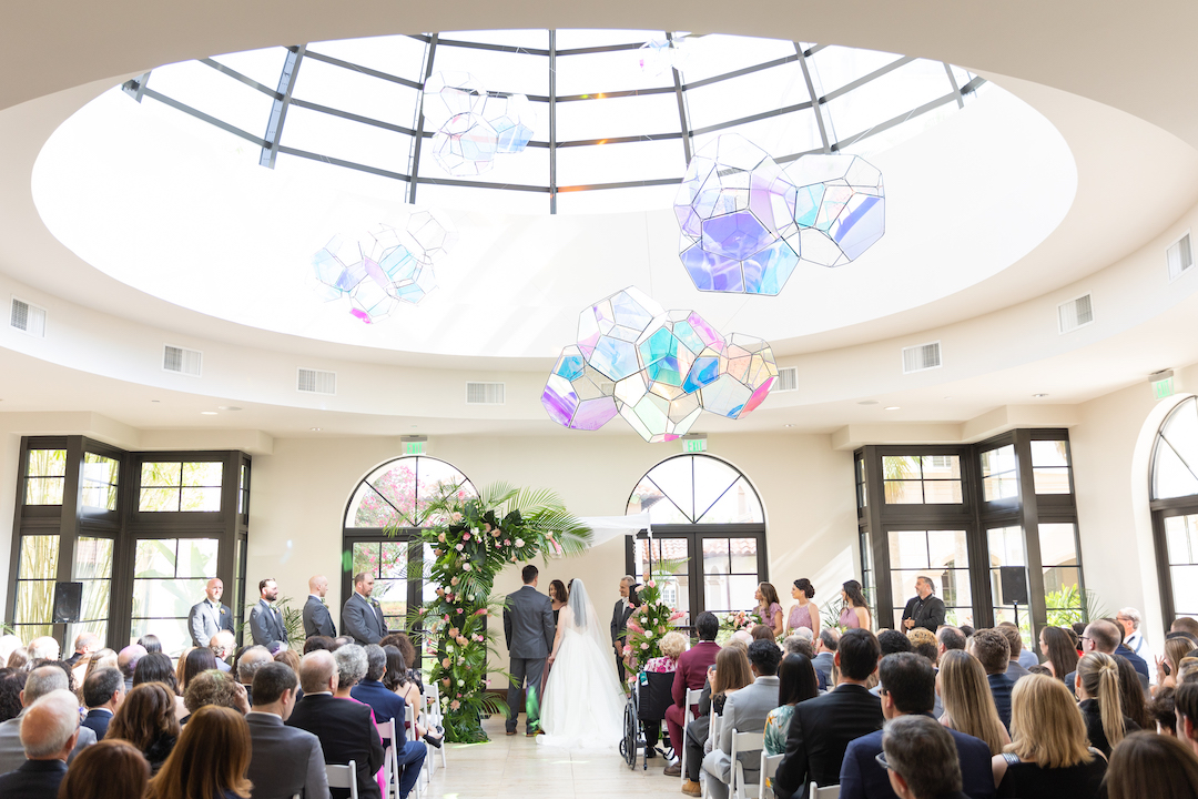 alfond conservatory wedding ceremony