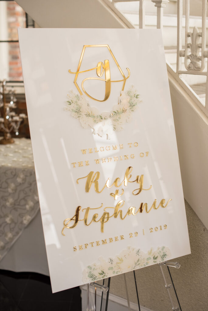 orlando custom wedding sign