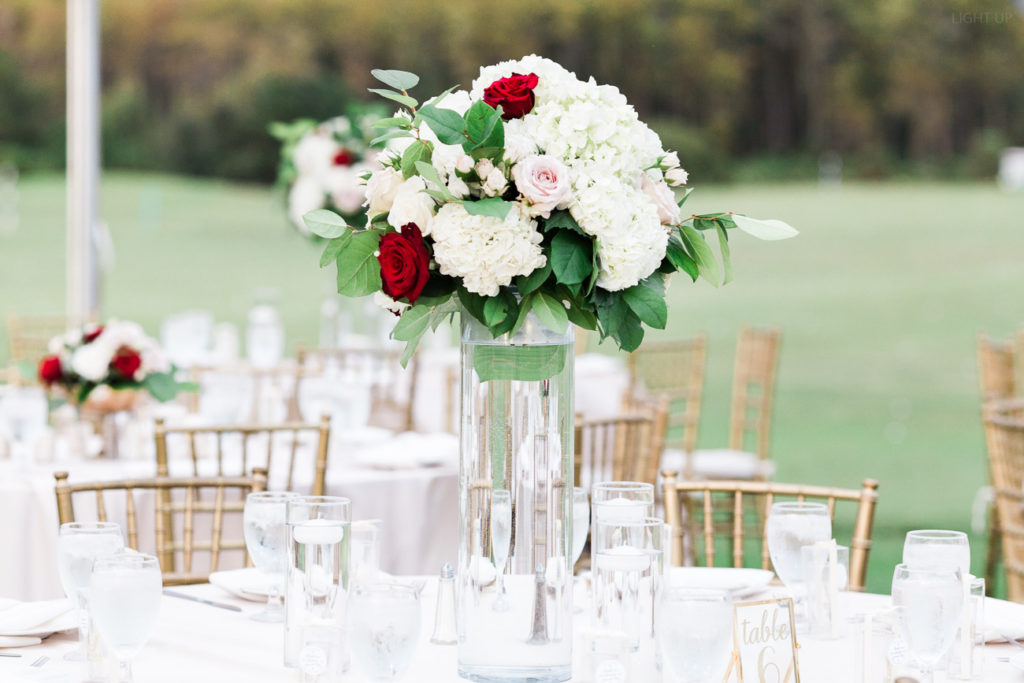 golf course outdoor wedding