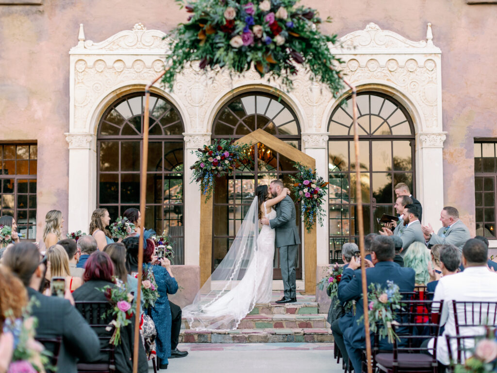 howey mansion ceremony patio