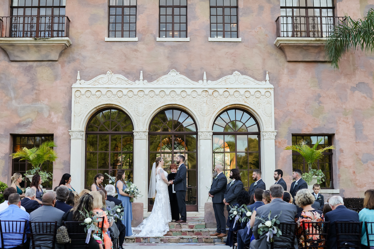 howey mansion wedding ceremony