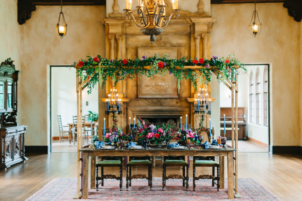 howey mansion reception space