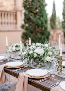 bella collina outdoor reception