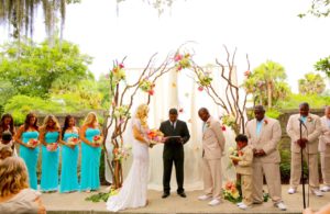 orlando garden ceremony arch