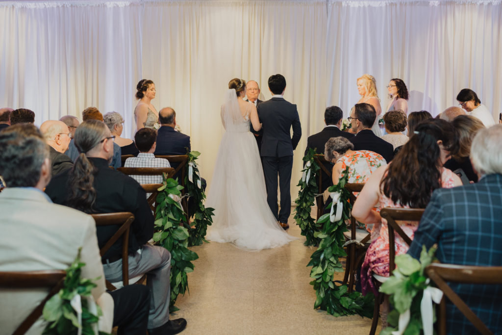 indoor maitland art wedding