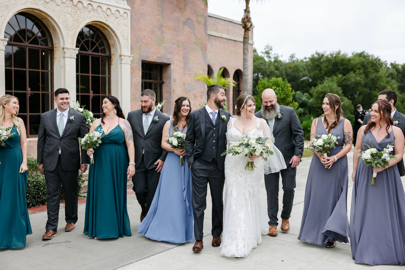 mismatched bridesmaids dress colors