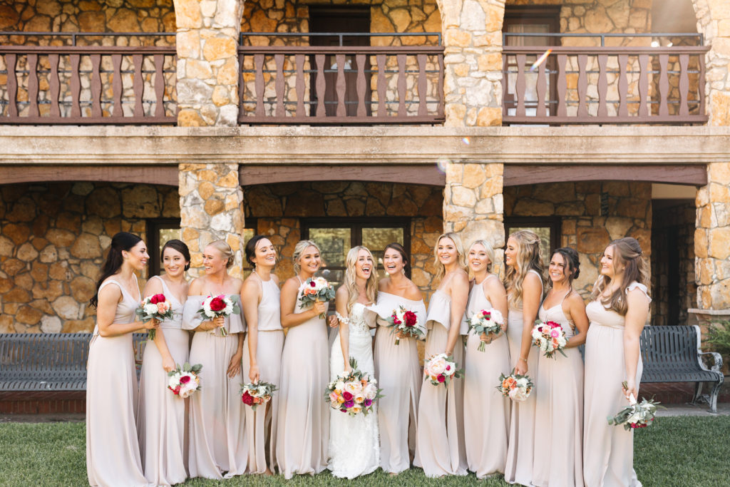 neutral bridesmaids dresses ideas