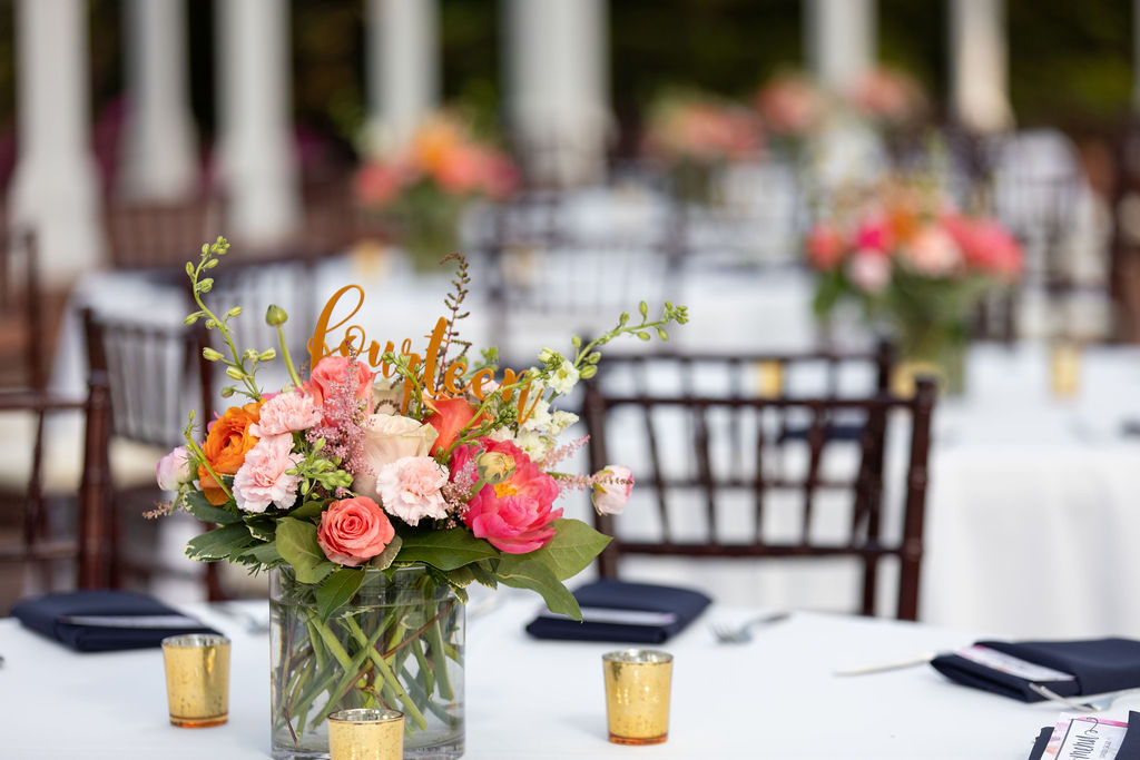 spring floral wedding centerpieces