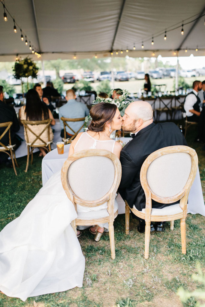 sweetheart table rental chairs