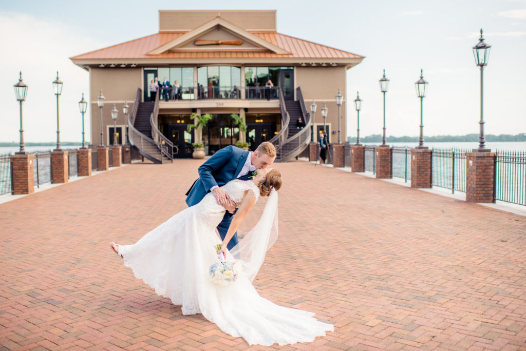 tavares pavilion wedding couple